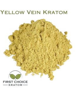 Yellow vein kratom powder