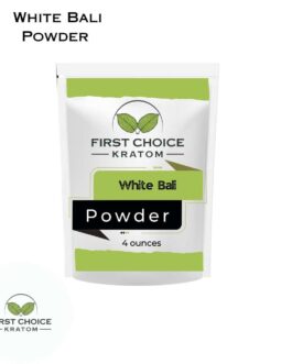 White bali kratom powder