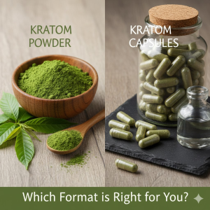 Read more about the article Kratom Powder vs Capsules: Which Format is Right for You?